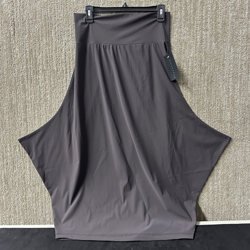 Bryan Walker Women's Cocoon Dark Gray Bubble Chocolate Skirt Small Waist 28 0077